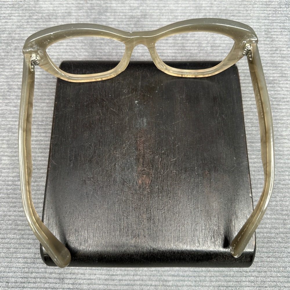 Oliver Peoples Cat Eye Glasses Frames Translucent Taupe Hand Crafted Italy‎ - Picture 9 of 14